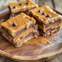 Making chocolate chip caramel bars is easy and fun. You need simple ingredients to get started. These bars blend sweet chocolate and rich caramel for a delightful treat.