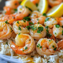 This 5-ingredient garlic butter shrimp recipe is quick and easy. You can make it in just 15 minutes. The bright flavor of garlic and lemon pairs perfectly with tender shrimp. This meal is perfect for busy weeknights or a special dinner.
