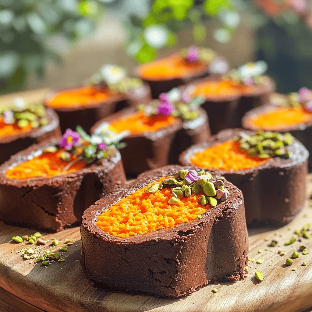 - 1 cup almond flour - 1/2 cup cocoa powder - 1 cup mashed bananas (about 2 large bananas) - 3/4 cup maple syrup - 1/4 cup unsweetened applesauce - 1 tsp vanilla extract - 1 tsp baking soda - 1/2 tsp salt - 1/2 cup grated carrots - 1/4 cup chopped walnuts (optional) - 1/4 cup vegan chocolate chips
