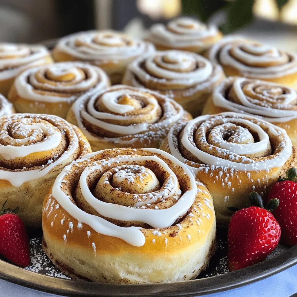 To make the best homemade cinnamon rolls, you need a few key ingredients. Here’s what you will need: