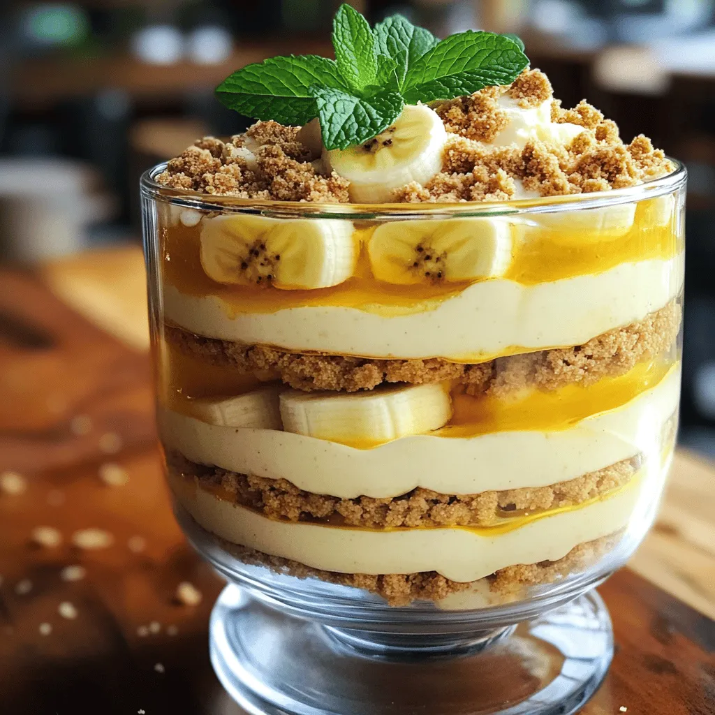 To make your banana pudding shine, you need these key items: - 3 ripe bananas, sliced - 1 cup whole milk - 1 cup heavy cream - 1/2 cup granulated sugar