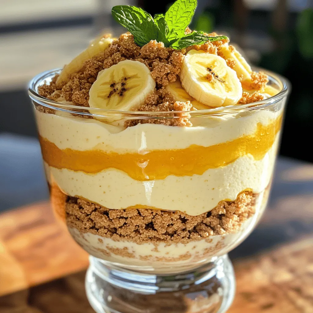 To make your banana pudding shine, you need these key items: - 3 ripe bananas, sliced - 1 cup whole milk - 1 cup heavy cream - 1/2 cup granulated sugar