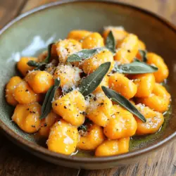 Savory Sweet Potato Gnocchi with Sage Delight
