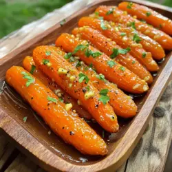 Maple Dijon Roasted Carrots Flavorful and Simple Dish
