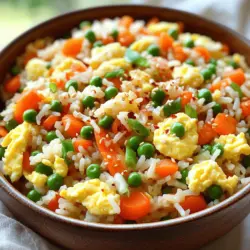 Easy Vegetable Fried Rice Quick and Tasty Dish