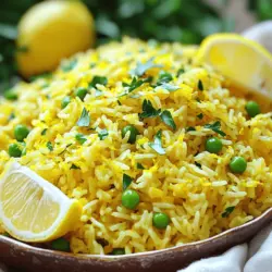 Zesty Lemon Rice Pilaf Flavorful and Simple Delight