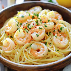 Garlic Butter Shrimp Pasta Rich and Flavorful Dish