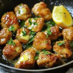 Garlic Butter Chicken Bites Savory and Simple Recipe