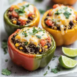 Stuffed Bell Peppers Flavorful and Healthy Delight