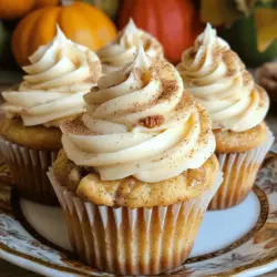 - 1 ½ cups all-purpose flour - 1 cup granulated sugar - 1 teaspoon baking powder - ½ teaspoon baking soda - ½ teaspoon salt - ½ cup unsalted butter, softened - 2 large eggs - 1 teaspoon vanilla extract - ½ cup buttermilk - 1 tablespoon ground cinnamon - ½ cup brown sugar, packed - 1 cup chopped pecans (optional) - 4 oz cream cheese, softened - ¼ cup unsalted butter, softened - 1 teaspoon vanilla extract - 2 cups powdered sugar - 1-2 tablespoons milk (to achieve desired consistency) I love how these cinnamon roll cupcakes blend warm spices with a soft, sweet cake. You need the right balance of dry and wet ingredients to get the perfect texture. The cinnamon filling adds a delightful surprise in every bite. I use all-purpose flour for a soft cupcake base. Sugar sweetens the batter, while baking powder and soda help it rise. The salt brings out all the flavors. In my wet mix, softened butter gives a rich taste. Eggs add structure, and vanilla extract adds warmth. Buttermilk makes the cupcakes moist. The cinnamon filling is where the fun begins! Ground cinnamon and brown sugar create that classic flavor. If you want a nutty crunch, fold in chopped pecans. For the cream cheese frosting, I whip together the cream cheese and butter until fluffy. Adding powdered sugar gives it sweetness, while milk helps adjust the texture. You can find the full recipe above to create these tasty treats. Enjoy the sweet twist on a classic! Start by preheating your oven to 350°F (175°C). Line your cupcake tin with paper liners. In a large bowl, whisk together the dry ingredients. Combine 1 ½ cups all-purpose flour, 1 cup granulated sugar, 1 teaspoon baking powder, ½ teaspoon baking soda, and ½ teaspoon salt. In another bowl, mix the wet ingredients. Add ½ cup softened butter, 2 large eggs, 1 teaspoon vanilla extract, and ½ cup buttermilk. Beat the wet mix into the dry until smooth. To make the filling, mix ½ cup packed brown sugar with 1 tablespoon ground cinnamon. If you like, fold in 1 cup chopped pecans for extra crunch. This mixture gives your cupcakes their sweet, cinnamon flavor. For the cupcake liners, divide half of the batter evenly among them. Add a teaspoon of the cinnamon-sugar mixture on each. Then, top with the remaining batter until they are about two-thirds full. Using a toothpick, swirl the filling into the batter. This adds a beautiful pattern and enhances the flavor. Place the tin in your preheated oven. Bake for 18 to 20 minutes. To check if they are done, insert a toothpick into the center. It should come out clean. Once baked, let the cupcakes cool in the tin for a few minutes, then move them to a wire rack to cool completely. While the cupcakes cool, prepare the frosting. In a mixing bowl, beat together 4 oz softened cream cheese and ¼ cup softened butter until fluffy. Add 1 teaspoon vanilla extract. Gradually mix in 2 cups powdered sugar. Adjust the consistency with 1 to 2 tablespoons of milk as needed. Once the cupcakes are completely cool, it’s time to frost them. Spread or pipe the cream cheese frosting on top. For a lovely touch, garnish with a sprinkle of cinnamon or crushed pecans. This makes your cupcakes not just tasty, but also pretty. You can find the full recipe for this delicious treat above! To get the best texture for your cinnamon roll cupcakes, use room temperature ingredients. This helps everything mix evenly. Cold butter or eggs can cause lumps in your batter. Also, avoid overmixing the batter. When you mix too much, the cupcakes can turn out tough. Mix just until the ingredients are combined. To boost the flavor, add a splash of vanilla or almond extract. These little extras make a big difference. You can also try adding different nuts or spices. Pecans work well, but walnuts or almonds can add a nice crunch too. For a fun, colorful look, use food coloring in your frosting. You can match colors to themes or holidays. Another idea is to add chocolate chips or sprinkles on top. These not only make your cupcakes look great but also add extra flavor and texture. For the full recipe, check out the steps above! {{image_2}} To make gluten-free cinnamon roll cupcakes, swap all-purpose flour for a gluten-free blend. Look for blends that work cup-for-cup with regular flour. Brands like Bob's Red Mill or King Arthur Flour offer great options. You might also try almond flour or coconut flour, but these may change the final texture. Always check if the blend includes xanthan gum, which helps bind the ingredients. For vegan cinnamon roll cupcakes, use plant-based butter instead of regular butter. You can also replace eggs with flaxseed meal or applesauce. For each egg, mix 1 tablespoon of flaxseed meal with 2.5 tablespoons of water. Let it sit for a few minutes until it thickens. Use non-dairy milk like almond, soy, or oat milk in place of buttermilk. Get creative with flavors! You can fill these cupcakes with chocolate chips or fresh fruits like blueberries or raspberries. You might even try a swirl of nut butter for a rich twist. Just remember to keep the balance right so that the cupcakes stay moist. Each swap brings a new taste, making this recipe even more fun. Check out the Full Recipe for exact measurements and instructions! To keep your cinnamon roll cupcakes fresh, store them in an airtight container. This helps keep moisture in and prevents them from drying out. Place a piece of parchment paper between layers if stacking. You can leave them at room temperature for up to three days. If you want them to last longer, refrigerate them. Just remember, refrigeration may change the texture slightly. Freezing is a great way to save leftover cupcakes. First, let them cool completely. Then, wrap each cupcake tightly in plastic wrap. This helps prevent freezer burn. After wrapping, place them in a freezer bag and label it with the date. They will stay fresh for about three months. To thaw, move them to the fridge overnight or leave them at room temperature for a few hours. Enjoy them just like fresh! If you have leftover cream cheese frosting, store it in an airtight container. It can stay fresh in the fridge for up to a week. If you want to use it later, consider freezing it. Just put it in a freezer bag and squeeze out the air. You can freeze it for up to three months. When ready to use, thaw it in the fridge overnight and stir before using. This keeps your frosting smooth and tasty for your next baking adventure. You can use several egg substitutes. Common options include: - 1/4 cup unsweetened applesauce for each egg - 1/4 cup mashed banana for each egg - 1 tablespoon ground flaxseed mixed with 2.5 tablespoons water (let sit until thick) These substitutes work well for binding and add moisture. Yes, you can use store-bought frosting. Here are some pros and cons: - Pros: Saves time and effort. Many flavors are available. - Cons: May lack the fresh taste of homemade. Ingredients may not be as clean. Homemade cream cheese frosting offers a creamy bite that many love. To reheat leftover cupcakes, follow these steps: 1. Preheat your oven to 350°F (175°C). 2. Wrap each cupcake in foil to keep moisture in. 3. Heat for about 10 minutes or until warm. This method helps avoid drying out your tasty cupcakes. Cinnamon roll cupcakes can last about 3 days at room temperature. Keep them in an airtight container. If you store them in the fridge, they can last up to a week. Just remember to let them warm up a bit before enjoying! Yes, you can prepare the batter ahead of time. Here are some tips: - Store the batter in an airtight container in the fridge. - Use it within 24 hours for best results. Making the batter ahead can save time on busy days. For the full recipe, check out the complete guide on making cinnamon roll cupcakes! These cinnamon roll cupcakes blend comfort and flavor in every bite. We covered the key ingredients, from dry and wet to that delightful cinnamon filling. You learned easy step-by-step instructions, helpful tips for the best texture, and fun variations to explore. Remember, you can switch up flavors or make them gluten-free or vegan. Lastly, storing them properly keeps your treats fresh. Baking should bring joy, so have fun and get creative!