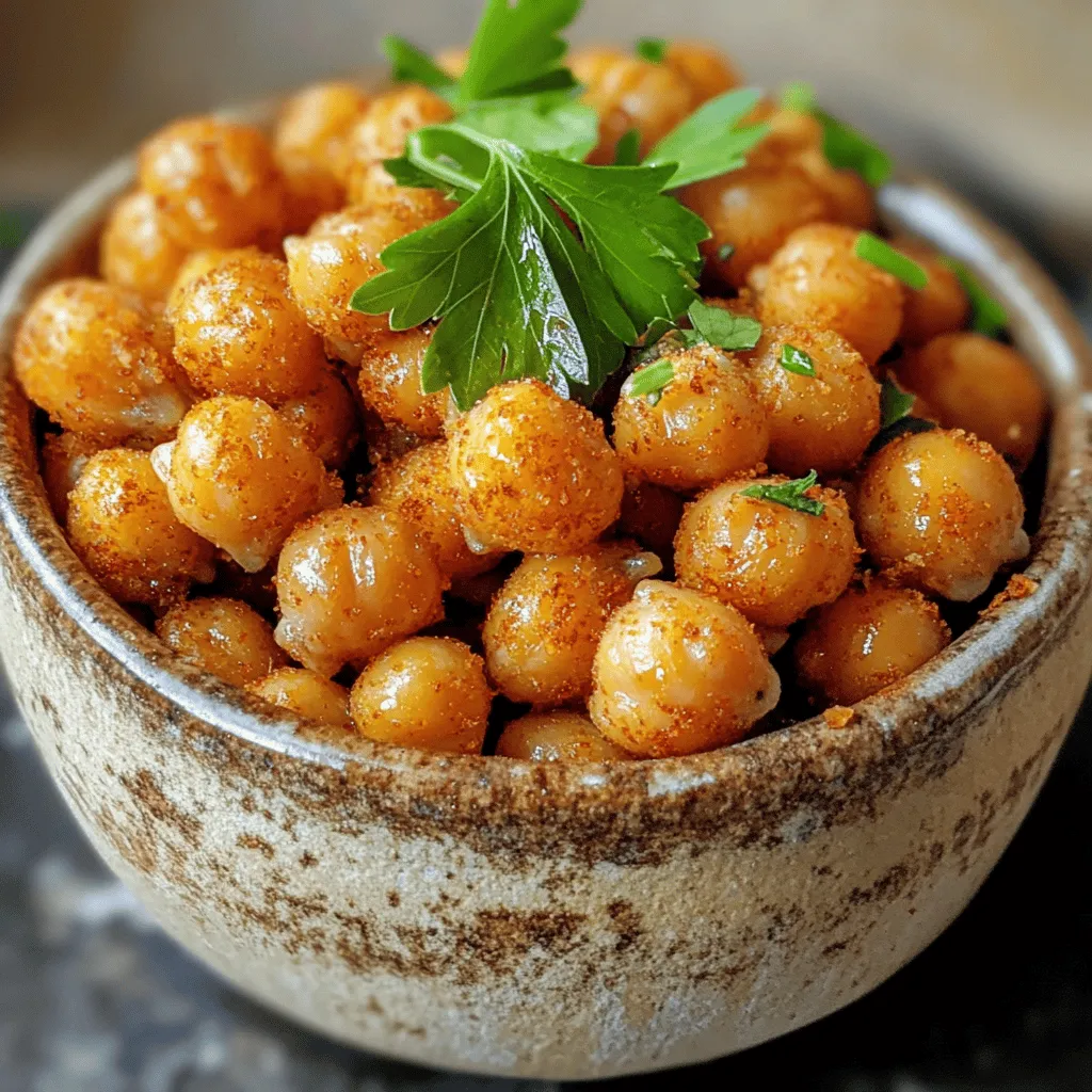 Crispy Air Fryer Chickpeas Simple Healthy Snack Idea