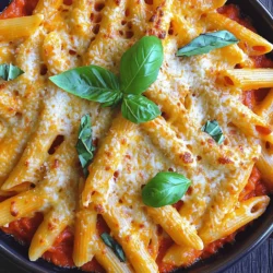 Roasted Red Pepper Pasta Bake Delightful Comfort Meal