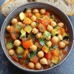 Moroccan Chickpea Stew Flavorful and Healthy Recipe