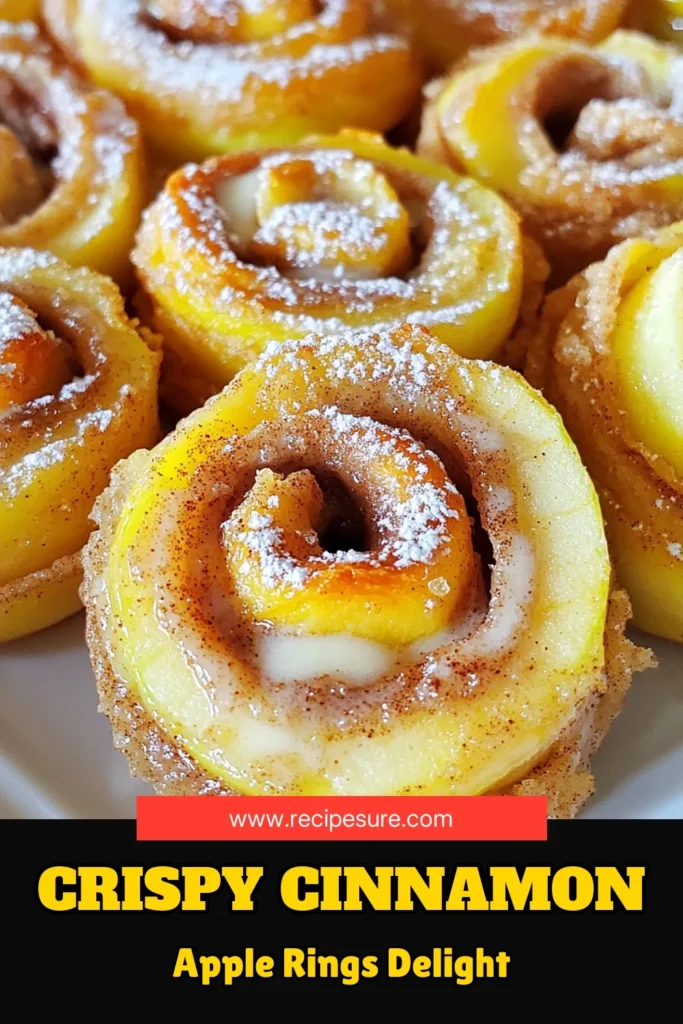 Satisfy your sweet tooth with Air Fryer Cinnamon Roll Apple Rings! This easy recipe combines tart apples and gooey cinnamon rolls for a delightful treat. With just a few simple ingredients and an air fryer, you can whip up this warm, cinnamon-sugar coated dessert in no time. Perfect for a snack or dessert! Click through to discover the full recipe and create this deliciously fun dish today!