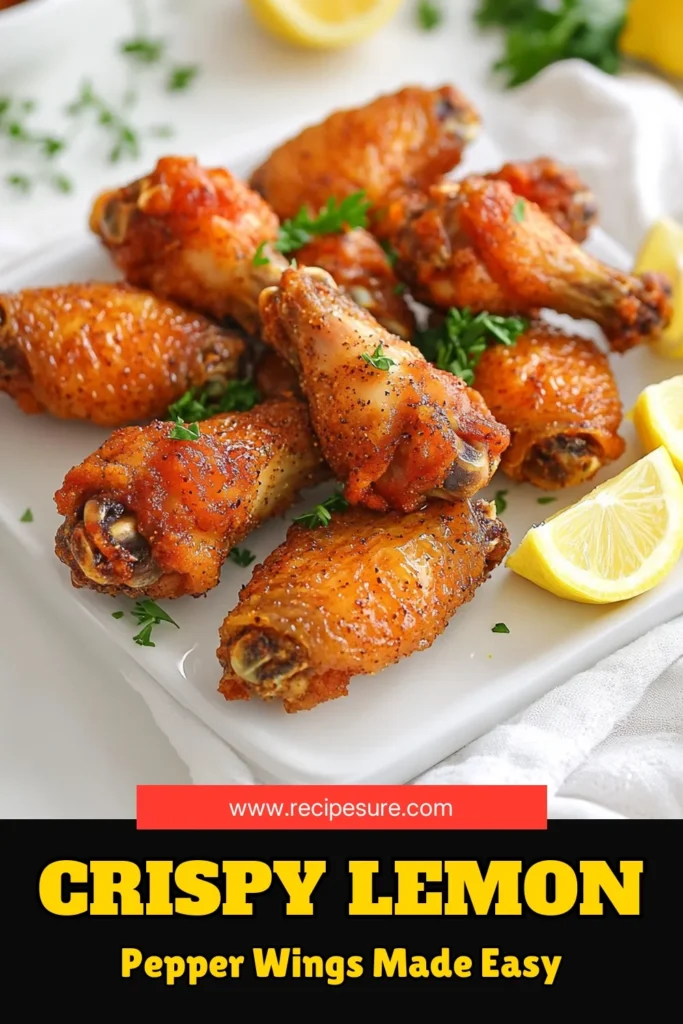 Indulge in the irresistible flavor of Air Fryer Crispy Lemon Pepper Wings that will elevate your next gathering! With simple ingredients and easy steps, you can achieve perfectly crispy wings bursting with zesty goodness. Perfect for game night or a tasty snack, these wings are sure to impress! Click through to get the full recipe and make your kitchen the go-to spot for delicious treats. #AirFryerRecipes #ChickenWings #EasyRecipes #LemonPepperWings
