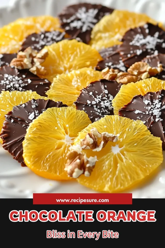 Indulge in these delicious chocolate dipped orange slices! This easy dark chocolate orange recipe creates a healthy chocolate treat that's perfect for satisfying your sweet tooth. These chocolate fruit snacks are not only delightful but also make a stunning addition to any dessert spread. Follow our simple steps and impress your guests with these vibrant orange slice desserts. Save this recipe now for a tasty experience! #ChocolateDippedOrangeSlices #HealthyChocolateTreats #EasyChocolateFruitSnacks #OrangeSliceDesserts