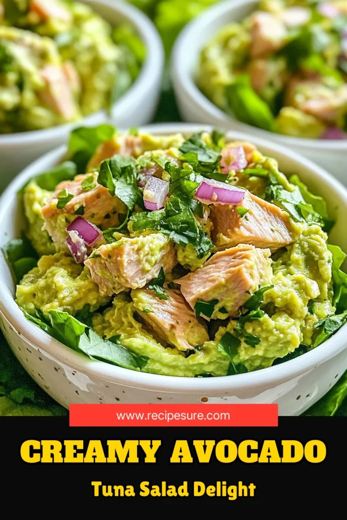 Discover the deliciousness of Avocado Lime Tuna Salad, your new go-to healthy tuna salad recipe! This easy avocado salad is packed with flavor and is perfect for a low-carb tuna salad option. Enjoy refreshing tuna salad ideas that are not only satisfying but also nutrient-rich. Perfect for lunch or dinner, this quick recipe takes just 10 minutes to prepare! Try it today and elevate your meal game! #HealthyRecipes #TunaSalad #LowCarb #AvocadoSalad