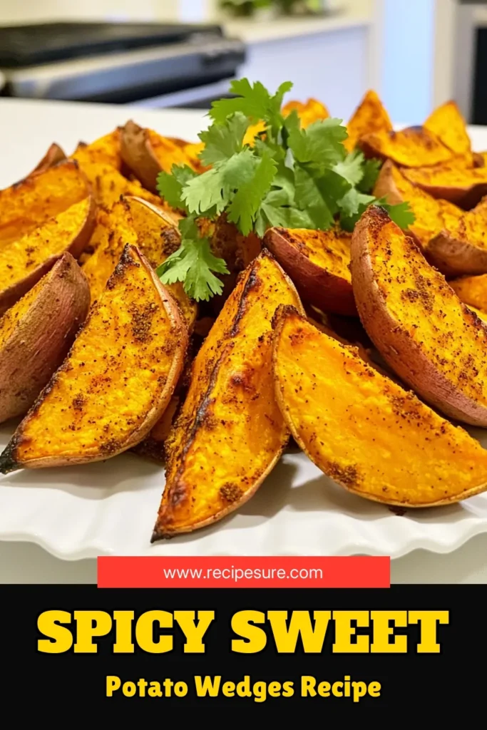 Elevate your snack game with these savory spiced roasted sweet potato wedges! This simple recipe combines sweet potatoes with delicious spices like paprika and cumin for a flavorful treat. Perfectly roasted for that golden crunch, they make a fantastic side or snack. Ready to impress? Click to explore the full recipe and enjoy a tasty dish that everyone will love! #SweetPotatoWedges #HealthySnacks #RoastedVegetables #EasyRecipes