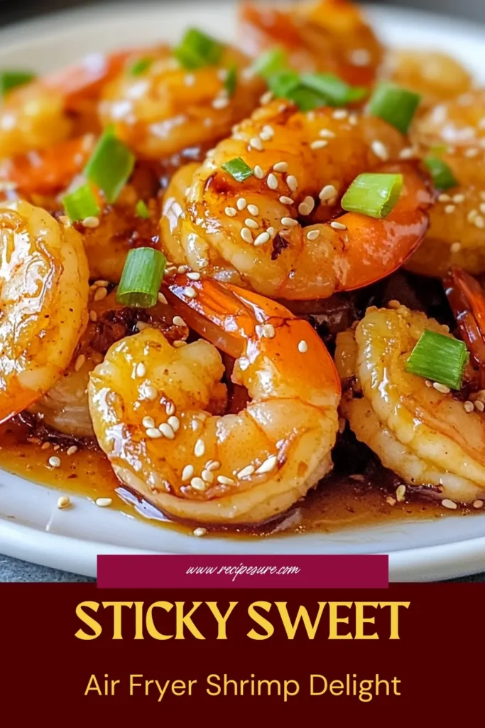 Looking for a quick shrimp dinner that's both delicious and healthy? Try this easy honey garlic shrimp air fryer recipe! With a simple shrimp marinade made of honey, garlic, and ginger, dinner is ready in just 25 minutes. Perfectly cooked in your air fryer, this dish is packed with flavor and nutrition. Save this recipe for a weeknight favorite that your family will love! #HoneyGarlicShrimp #AirFryerShrimpRecipe #EasyShrimpMarinade #HealthyShrimpRecipe
