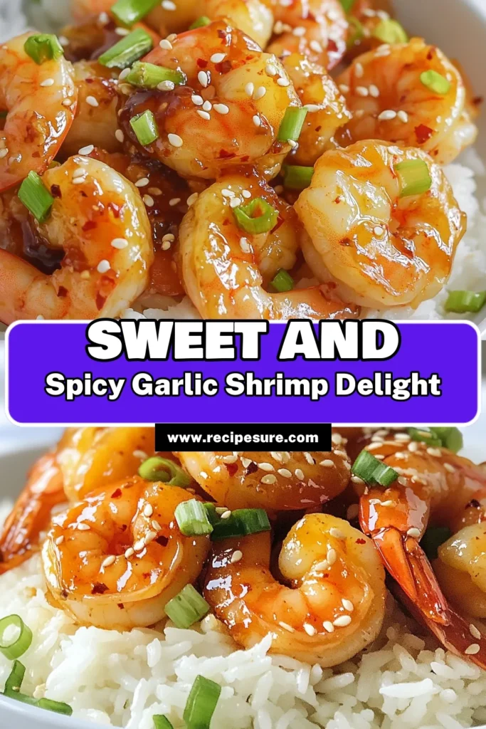 Looking for an easy shrimp recipe? Try this mouthwatering Sweet Chili Garlic Shrimp! This quick seafood dinner is perfect for busy weeknights. With a flavorful garlic shrimp sauce, this shrimp stir-fry takes just 15 minutes to make. Serve it over jasmine rice or with stir-fried veggies for an exquisite meal. Don't forget to save this recipe for your next dinner! #SweetChiliGarlicShrimp #EasyShrimpRecipes #ShrimpStirFry #QuickSeafoodDinner