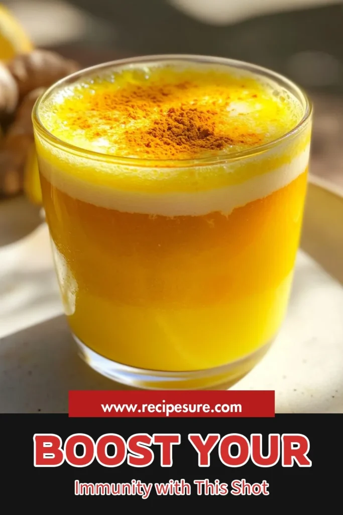 Boost your health with this delicious honey citrus immunity shot! Packed with vitamin C from fresh citrus juices and the anti-inflammatory power of ginger and turmeric, this immune-boosting drink recipe is perfect for daily wellness. Make your homemade immunity booster today in just 5 minutes. Discover the blend of flavors in this healthy citrus juice recipe and start feeling revitalized! Save this for your wellness journey! #ImmunityShot #HealthyRecipe #CitrusBoost #HomemadeWellness