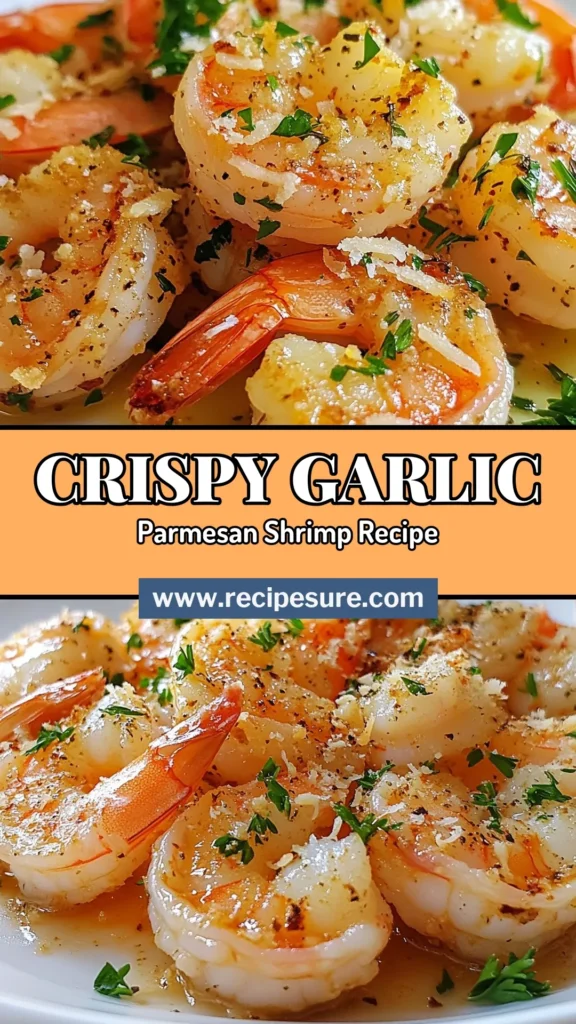 Savor the deliciousness of this Air Fryer Garlic Parmesan Shrimp! This easy Air Fryer shrimp recipe combines succulent shrimp with flavorful garlic and Parmesan for a quick weeknight meal. Perfect for busy nights, this Air Fryer shrimp with Parmesan is ready in just 25 minutes. Impress your family and friends with this simple, tasty dish! Save this Garlic Parmesan Shrimp Recipe for your next culinary adventure! #AirFryerRecipes #ShrimpLovers #EasyDinner #Foodie