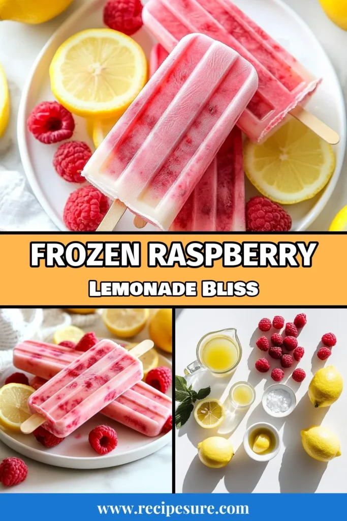 Beat the heat with these delicious Raspberry Lemonade Popsicles! This homemade popsicle recipe is a refreshing twist on classic summer dessert recipes, combining fresh raspberries with zesty lemon for a vibrant treat. Perfect for kids and adults, these healthy popsicle ideas are easy to make and packed with flavor. Discover how to make your own fruit popsicle recipes today! Save this recipe for your next summer gathering! #Popsicles #HealthyTreats #SummerDesserts #HomemadePopsicles