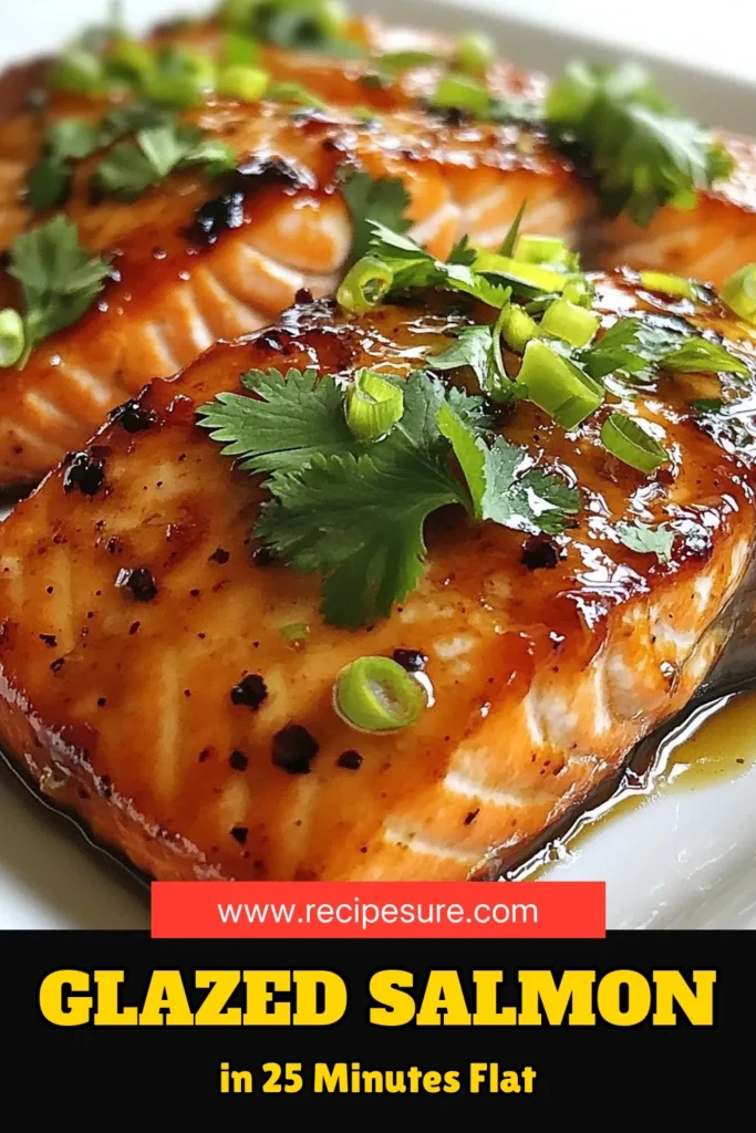 Indulge in this delicious brown sugar glazed salmon that balances sweetness and savory flavors! Perfect for busy weeknights, this easy salmon recipe is ready in just 25 minutes. Bake your salmon with glaze for a healthy dinner that’s both satisfying and nutritious. Impress your family with this savory sweet salmon treat! Save this recipe for quick access! #BrownSugarGlazedSalmon #HealthySalmonDinnerRecipes #EasySalmonRecipes #BakedSalmonWithGlaze