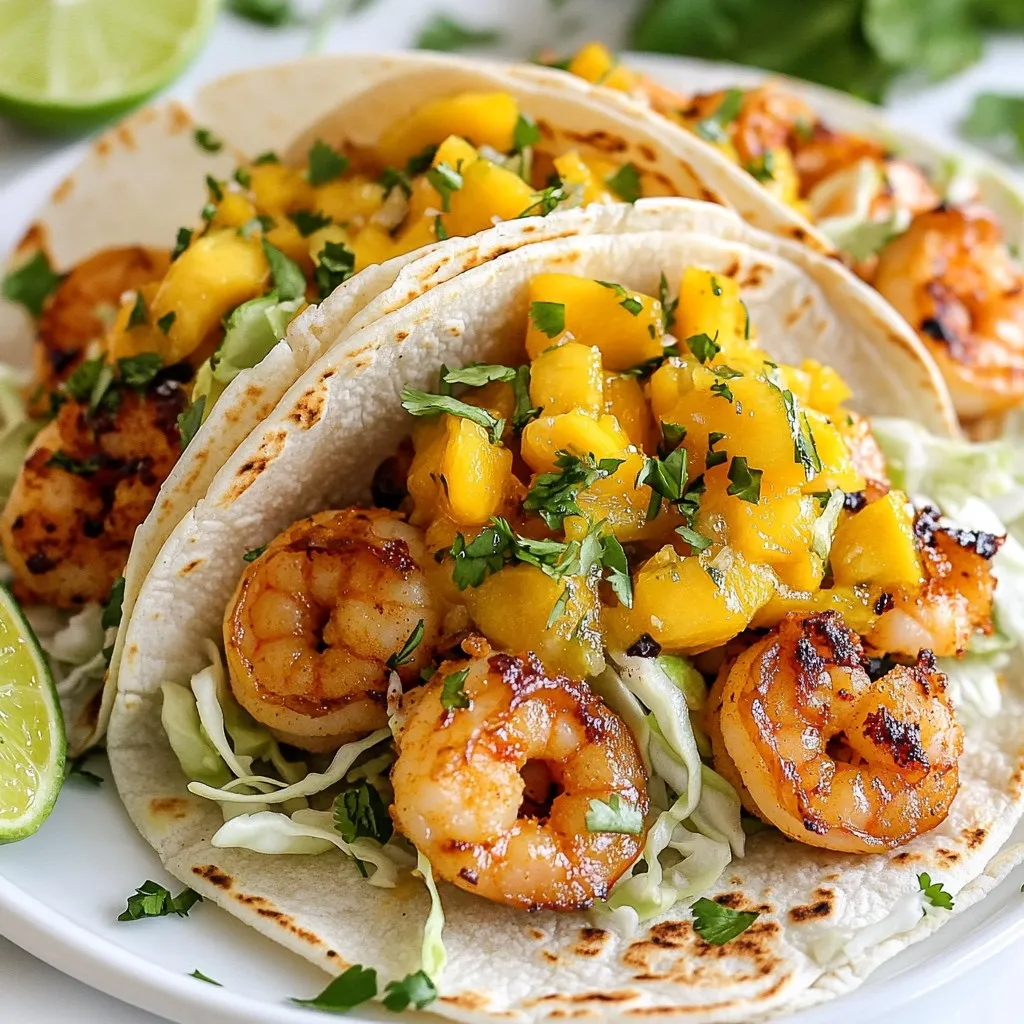 Coconut Lime Shrimp Tacos Flavorful and Easy Recipe