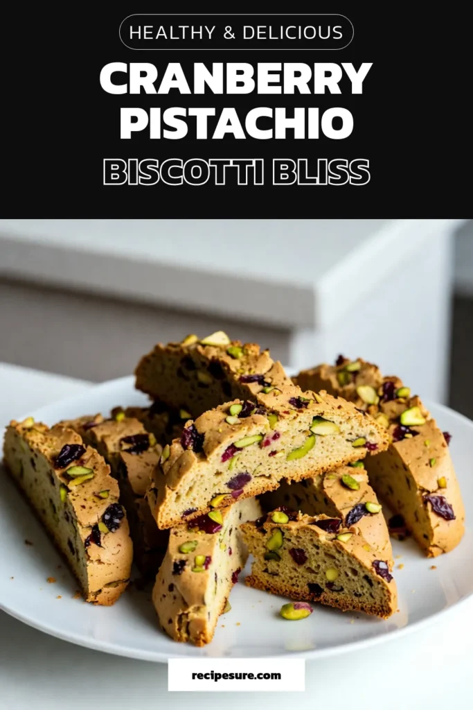 Indulge in the festive flavors of Cranberry Pistachio Biscotti, a delightful treat perfect for the holidays! This easy biscotti recipe combines dried cranberries and crunchy pistachios for a festive twist. Perfect for gifting or enjoying with a warm beverage, these biscotti are sure to impress. Try this simple and delicious holiday biscotti for your next gathering! Save this recipe and spread the holiday cheer! #BiscottiRecipe #CranberryPistachio #EasyBiscotti #FestiveBiscotti