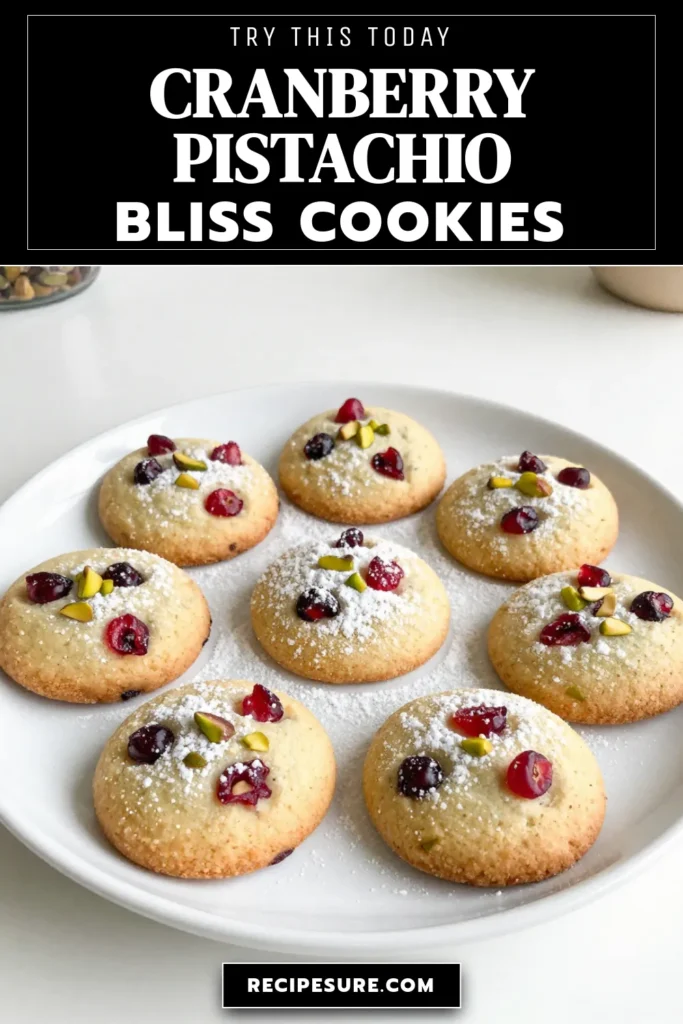 Discover the joy of baking with this delightful Cranberry Pistachio Shortbread, the ultimate Holiday Cookie Recipe for your festive celebrations. These Easy Shortbread Cookies combine tangy cranberries and crunchy pistachios to create a treat everyone loves. Perfect for Christmas baking, they are sure to impress at any gathering. Try this recipe today and make your holidays sweeter! Save this pin for your baking adventures! #CranberryPistachioShortbread #HolidayCookies #ChristmasBaking #ShortbreadCookies
