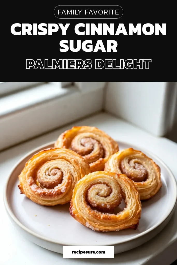 Indulge in the delightful flavors of Cinnamon Sugar Palmiers, the perfect treat for any occasion! This easy puff pastry recipe is a must-try, showcasing a homemade palmiers recipe that’s both quick and delicious. Enjoy these cinnamon palmiers cookies fresh out of the oven for a warm, sweet snack. Ready to impress your friends and family? Save this recipe and create your own delicious batch today! #CinnamonSugarPalmiers #EasyPuffPastryRecipes #QuickPastryDesserts #HomemadePalmiersRecipe