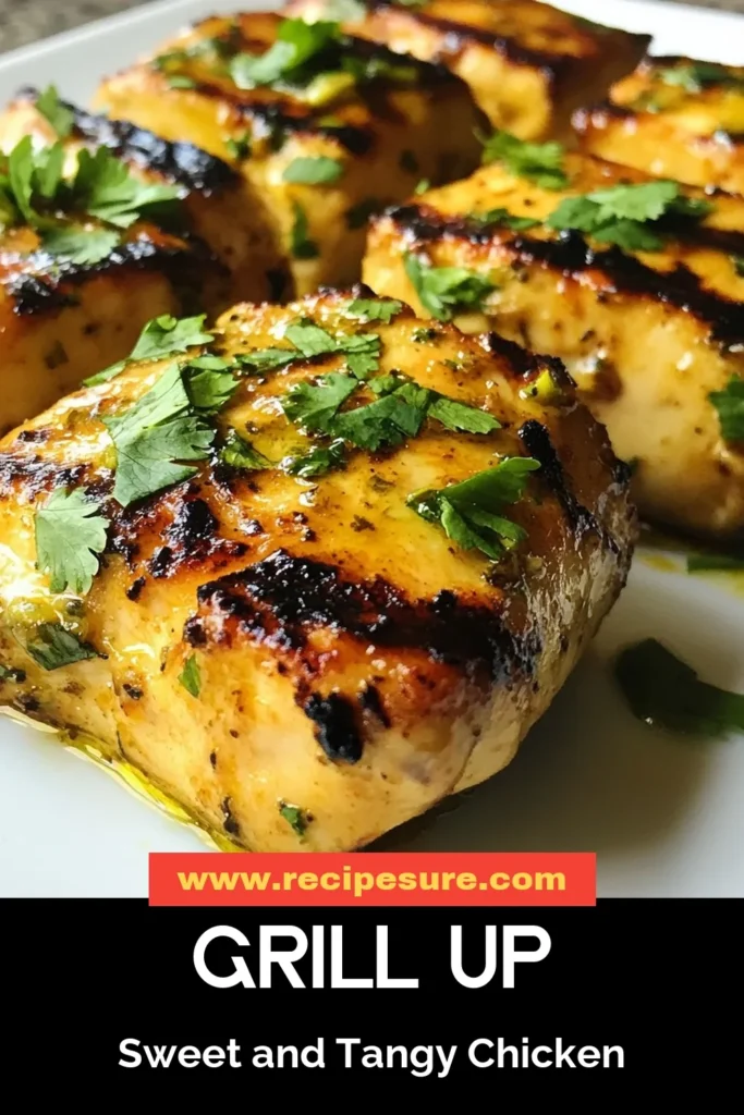 Discover the mouthwatering goodness of honey lime grilled chicken! This easy grilled chicken recipe features a flavorful grilled chicken marinade made with honey, lime juice, and spices. Perfect for a healthy chicken recipe, this cilantro lime chicken is grilled to perfection and bursting with flavor. Impress your family with this delicious meal that’s ready in just 1.5 hours. Save for your next BBQ! #HoneyLimeGrilledChicken #EasyGrilledChickenRecipe #HealthyRecipes #GrilledChickenMarinade