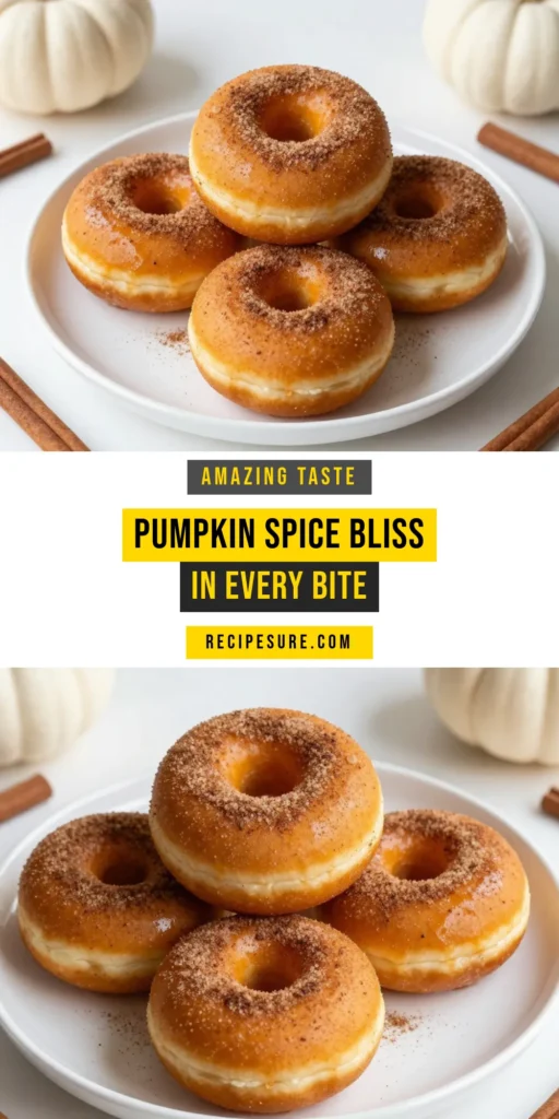 Indulge in the warmth of fall with these delicious cinnamon sugar pumpkin donuts! This easy baked pumpkin donuts recipe combines fluffy texture and rich pumpkin flavor, perfect for autumn gatherings or as a homemade pumpkin treat. Whip up this delightful fall dessert recipe in just 30 minutes. Trust us, your family will love these sweet delights! Don’t forget to save this recipe! #CinnamonSugarDonuts #PumpkinDonuts #BakedDonuts #FallDessertRecipes
