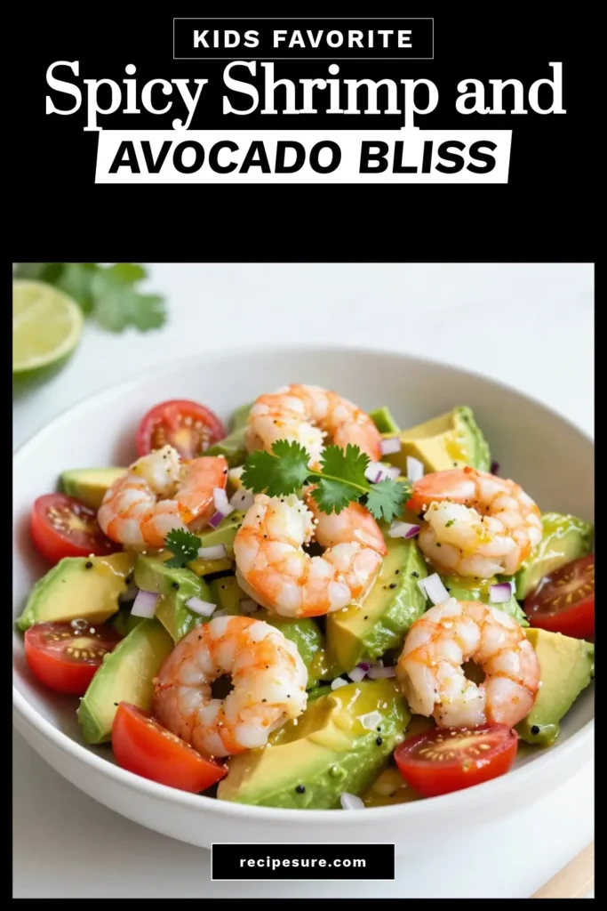 Discover the perfect warm-weather dish with this Spicy Shrimp Avocado Salad! This scrumptious avocado shrimp salad combines succulent shrimp and creamy avocados for a healthy shrimp recipe bursting with flavor. It's an easy shrimp salad you can whip up in no time! Enjoy as a light meal or a side dish. Save this recipe now for an irresistible shrimp avocado dish that will impress your guests! #ShrimpSalad #HealthyRecipes #AvocadoSalad #EasyDinnerIdeas