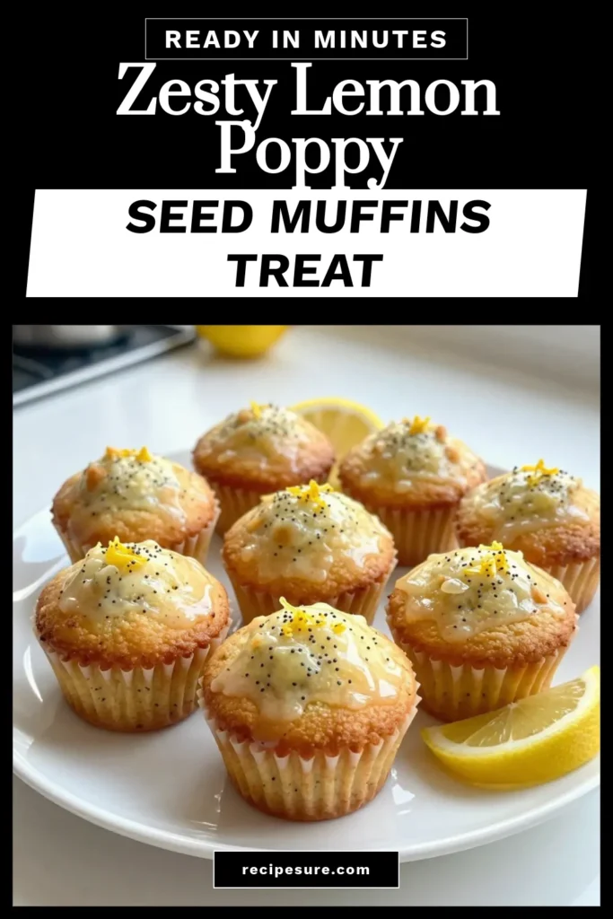 Indulge in these delightful lemon poppy seed muffins with our easy mini muffins recipe! Packed with zesty lemon flavor and made with nutritious Greek yogurt, these lemon poppy seed muffins are perfect for breakfast or snacks. In just 30 minutes, you can whip up 24 delicious mini muffins that are sure to impress! Try this simple recipe today for a tasty treat. Save this for later! #LemonPoppySeedMuffins #MiniMuffinsRecipe #ZestyLemonMuffins #EasyMuffinRecipes